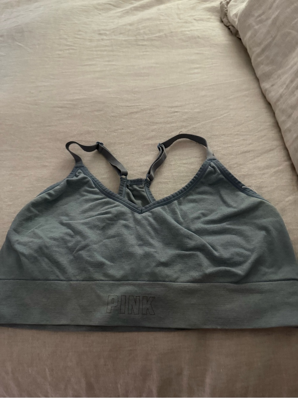 PINK seamless sports bra